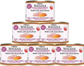Wataha Mono Adult Rabbit&Sweet Mokra Karma z królikiem i słodkimi ziemniakami dla psa 12x185g PAKIET