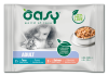 Oasy Lifestage Adult Mokra Karma z rybami dla kota 4x85g MULTIPACK