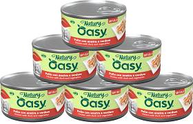 Oasy Natury Soft Jelly Adult Chicken with Duck and Vegetables Mokra Karma z kurczakiem i kaczką dla psa 24x150g PAKIET