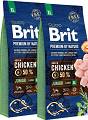 Brit Premium by Nature Pies Extra Large Junior Sucha Karma 2x15kg DWU-PAK