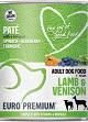 Euro Premium Pate Adult Lamb&Venison Mokra Karma z jagnięciną  i dziczyzną dla psa 400g
