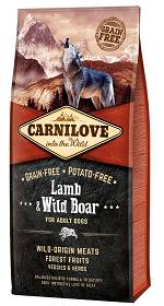 Carnilove Pies Lamb & Wild Boar Sucha Karma z jagnięciną i dzikiem 12kg+2kg GRATIS