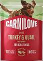Carnilove Pies Adult Turkey&Quail Mokra Karma z indykiem i przepiórką 300g