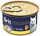 Brit Premium Kot Mousse Turkey Mokra Karma z indykiem 85g