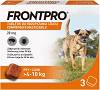 Frontpro Tabletka na kleszcze i pchły M 28.3mg dla psa 4kg-10kg 3szt.