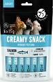 Pet Republic Adult Creamy Snack Salmon Kremowe przysmaki z łososiem dla kota 6x15g
