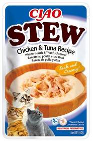 Inaba Cat Ciao Stew Chicken with Tuna Przysmak dla kota 40g