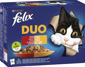 Felix Kot DUO Wiejske Smaki Mokra Karma (galaretka) 12x85g
