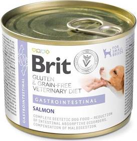Brit Veterinary Diet Pies Gastrointestinal Salmon&Pea Mokra Karma z łososiem 200g