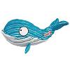 Kong Cuteseas Whale Zabawka rozm. L dł. 30cm nr kat. RL15E WYPRZEDAŻ