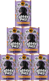 Dobry Pies Adult Mokra Karma z przepiórką i mango dla psa 12x400g PAKIET