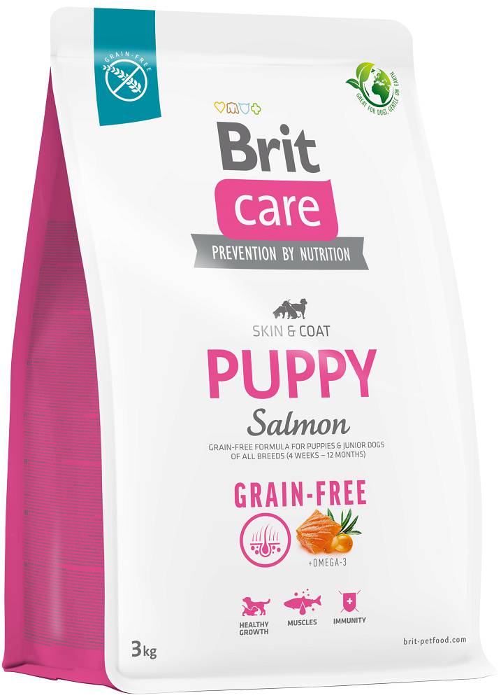 Brit hot sale puppy salmon