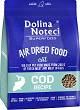 Dolina Noteci Superfood Adult Suszona Karma z dorszem dla kota 1kg