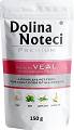 Dolina Noteci Premium Adult Mokra Karma z cielęciną i zielonym groszkiem dla psa 150g