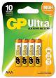 GP Batteries Ultra Alkaline Battery Baterie alkaliczne AAA LR03 op. 4szt.
