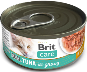 Brit Care Kot Real Tuna in Gravy Mokra Karma z tuńczykiem 80g