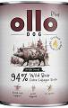 Ollo Plus Wild Boar with Collagen Dog Adult Mokra Karma z dziczyzną i kolagenem dla psa 400g