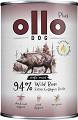 Ollo Plus Wild Boar with Collagen Dog Adult Mokra Karma z dziczyzną i kolagenem dla psa 400g