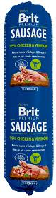 Brit Premium Pies Sausage Chicken & Venison Mokra Karma z kurczakiem i dziczyzną 800g