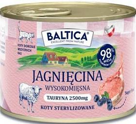 Baltica Smaki Regionów Adult Mokra Karma z jagnięciną dla kota 185g