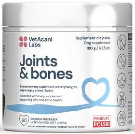 VetAcani Labs Joints&Bones Suplement diety dla psa 180g