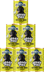 Dobry Pies Adult Mono Mokra Karma z kozą dla psa 12x400g PAKIET