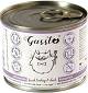 Gussto Fresh Kot Turkey & Duck Mokra Karma z indykiem i kaczką 200g