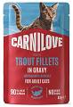 Carnilove Kot Adult Trout Fillets in Gravy Mokra Karma z pstrągiem 85g