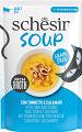 Schesir Soup Adult Tuna&Squids in Broth Mokra Karma z tuńczykiem i kalmarami dla kota 40g