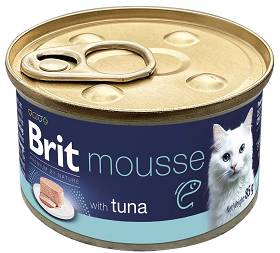 Brit Premium Kot Mousse Tuna Mokra Karma z tuńczykiem 85g