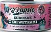 Łapsie Adult Mokra Karma z kurczakiem i krewetkami dla kota 80g