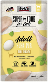 Mac's Monoprotein Kot Adult Mokra Karma z kurczakiem 100g