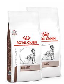 Royal Canin Veterinary Pies Hepatic Sucha Karma 2x12kg DWU-PAK
