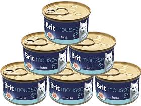 Brit Premium Kot Mousse Tuna Mokra Karma z tuńczykiem 12x85g PAKIET