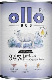Ollo Plus Lamb with Collagen Dog Adult Mokra Karma z jagnięciną i kolagenem dla psa 400g