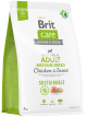 Brit Care Sustainable Pies Adult Medium Chicken&Insect Sucha Karma 3kg