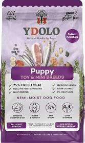YDOLO Puppy Mini Półwilgotna Karma z wieprzowiną i rybą dla szczeniaka 700g