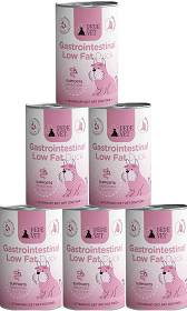 Paka Zwierzaka PEPE Vet Gastrointestinal Low Fat Duck Mokra Karma z kaczką dla psa 6x400g PAKIET