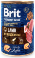 Brit Premium by Nature Pies Lamb with Buckwheat Mokra karma z jagnięciną i gryką 400g