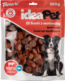 IdeaPet O! Sushi z wołowiną przysmak 500g