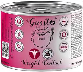 Gussto Fresh Kot Weight Control Mokra Karma z kaczką 200g