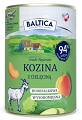 Baltica Pies Smaki Regionów Adult Mokra Karma z koziną i cielęciną dla psa 400g