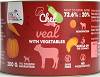 Syta Micha CHEF Veal Karma Mokra z cielęciną dla psa 200g
