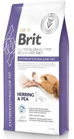 Brit Veterinary Diet Pies Gastrointestinal Low Fat Herring&Pea Sucha Karma ze śledziem 12kg
