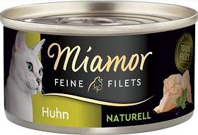 Miamor Feine Filets Naturell Kot Mokra Karma z kurczakiem w sosie dla kota 80g