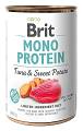 Brit Mono Protein Pies Tuna & Sweet potato Mokra Karma z tuńczykiem i batatami 400g