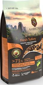 Ambrosia Mediterranean Senior Light Fresh Turkey Sucha Karma z indykiem dla psa 1.5kg