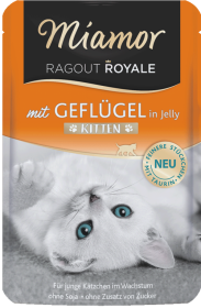Miamor Ragout Royale Kot Kitten Mokra Karma z drobiem 100g