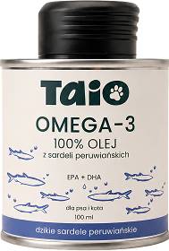 Taio Olej Omega-3 z Sardeli Peruwiańskiej dla psa i kota 100ml