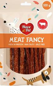 Comfy Appetit Have a Pet Meat Fancy Pałeczki z wołowiną dla psa 100g